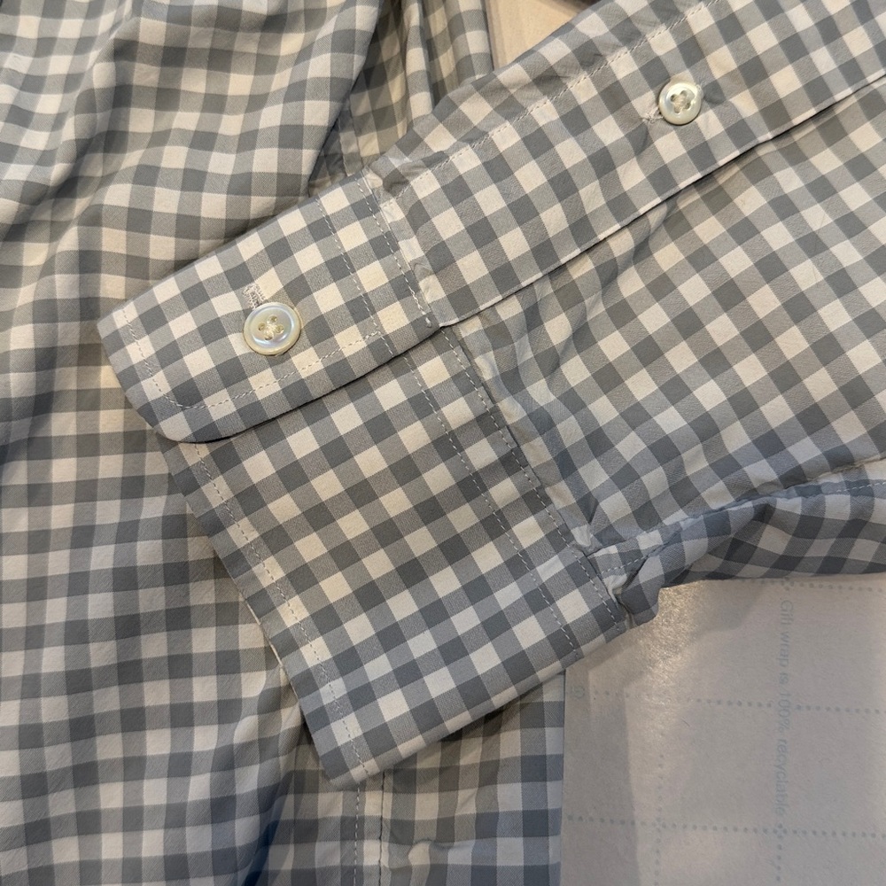 Vineyard Vines Performance Grey Button Down Shirt - image 4